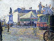 Paul Signac place clichy painting